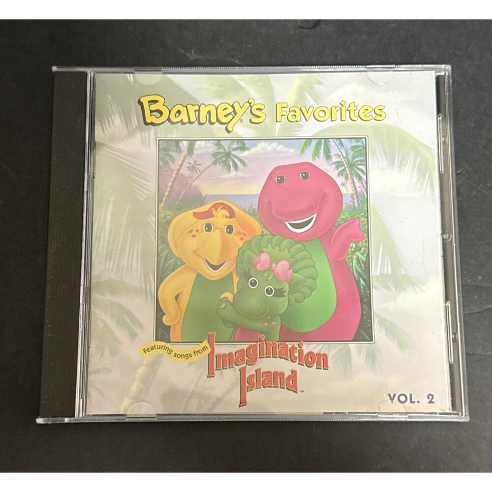 Barney Favorites Volume 2 Imaginations Island Stickers Just Imagine Mister Sun